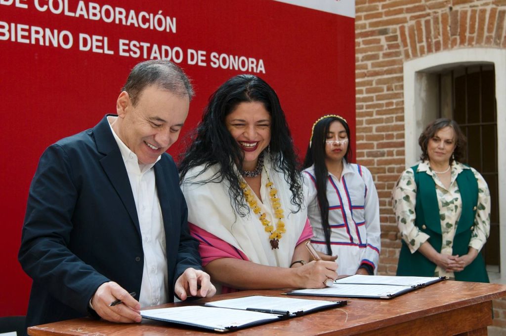 Acuerdan Gobierno de Sonora y Gobierno de México trabajo conjunto en favor de la cultura en la entidad