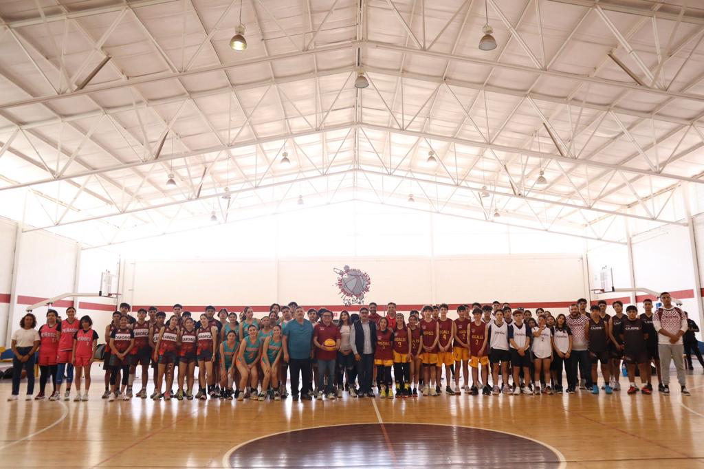 Inaugura Alcalde Torneo Estatal de Basquetbol 3×3