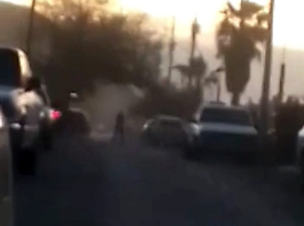VIDEO muestra el terror de la balacera en Caborcay la imprudencia de la gente