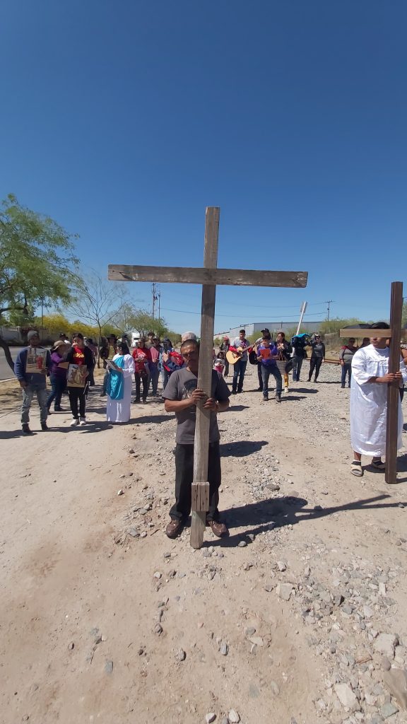 VIACRUCIS MIGRANTE EN HERMOSILLO SONORA