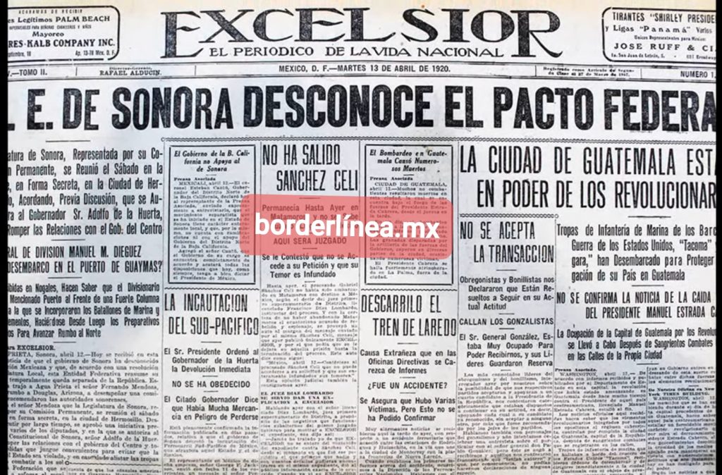 Sonora desconoce el Pacto Federal… CONFERENCIA DEL PLAN DE AGUA PRIETA EN NOGALES