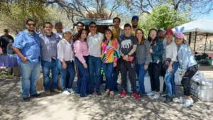 Festeja Alcalde con familias el domingo de Pascua en Parque Industrial de Nogales