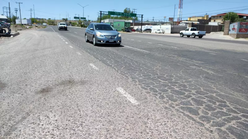 Iniciará pavimentación de la entrada sur de Nogales