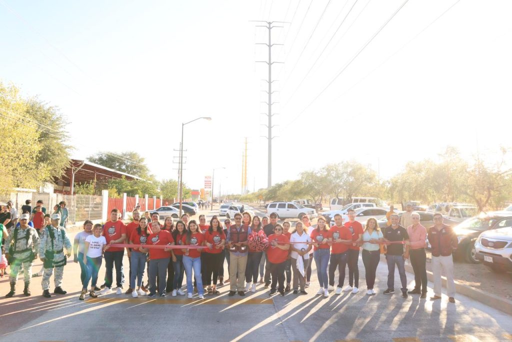 Entrega Alcalde Bulevar Bicentenario pavimentado