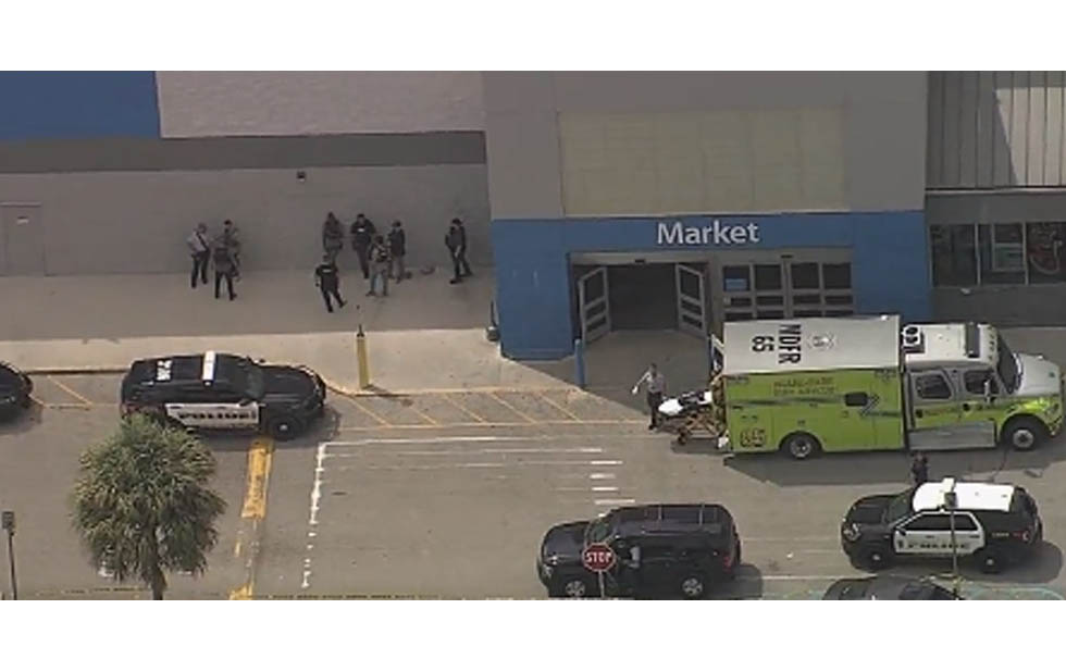 Tiroteo en un Walmart de Florida City deja un muerto y  1 herido