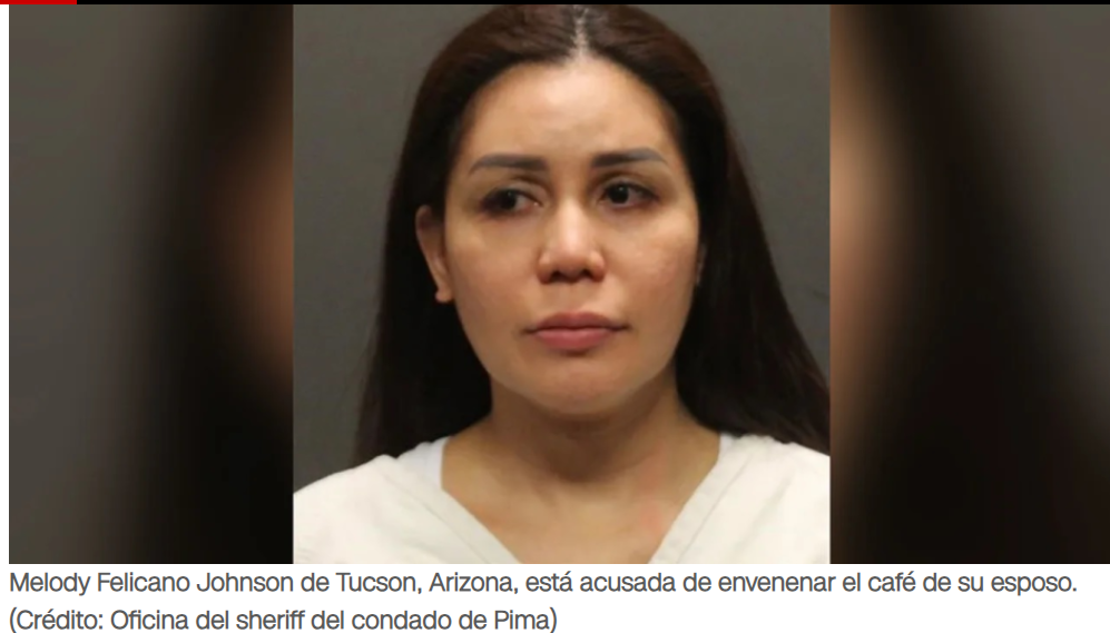 ¡AGUAS CON EL CAFÉ! Una mujer en Arizona envenenó a su esposo con el café mañanero