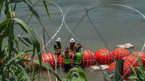 Texas reubica del lado de Estados Unidos boyas flotantes del Río Bravo “por precaución”