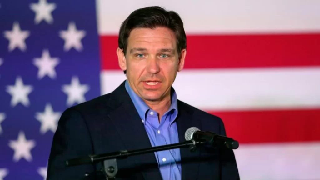 El candidato presidencial Ron DeSantis no quiere refugiados palestinos en Estados Unidos