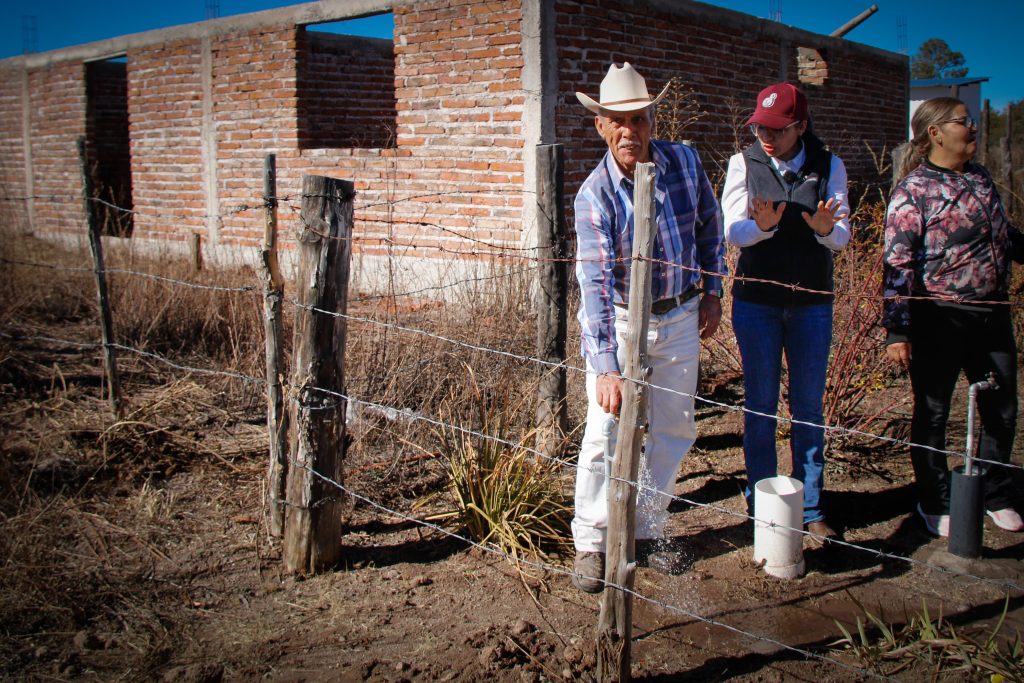 Entrega Gobierno de Sonora Ampliación de Red de Agua Potable en Yécora