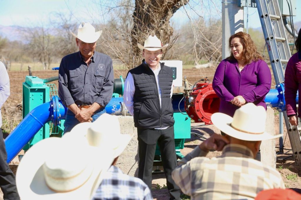 Entrega Gobernador Durazo inversión de 12 mdp en obras de infraestructura hidroagrícola a productores de Sierra Alta