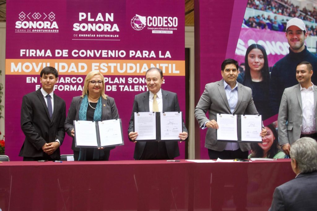 Promueve Gobernador Durazo formación estudiantil en el extranjero a través del Plan Sonora