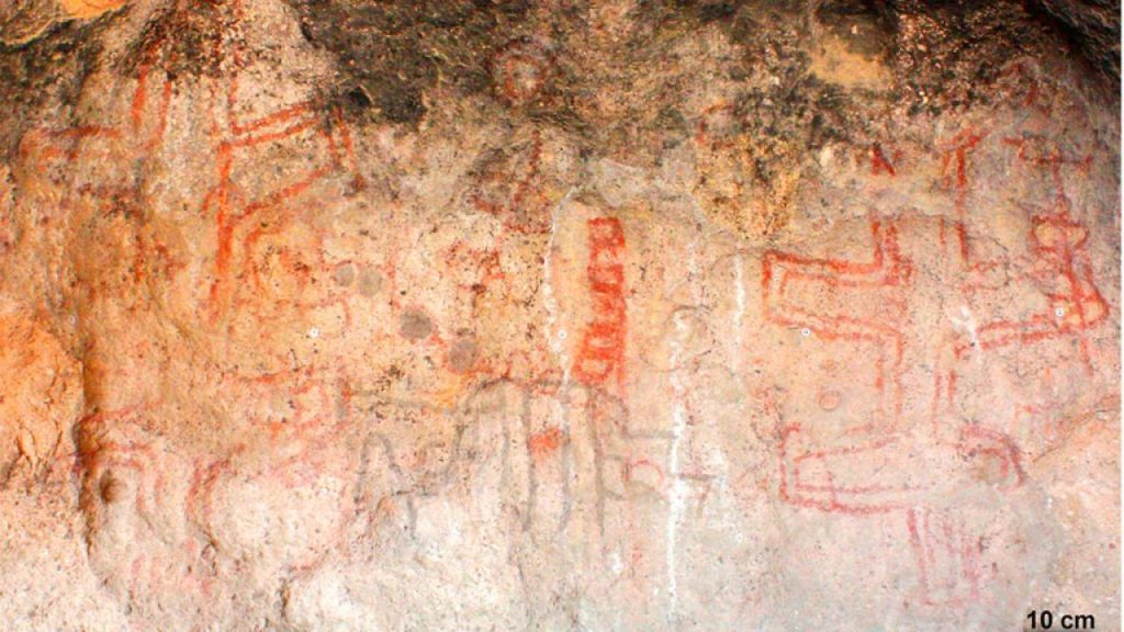 Pinturas rupestres en la Patagonia en Argentina revelan misterioso patrón en sus diseños