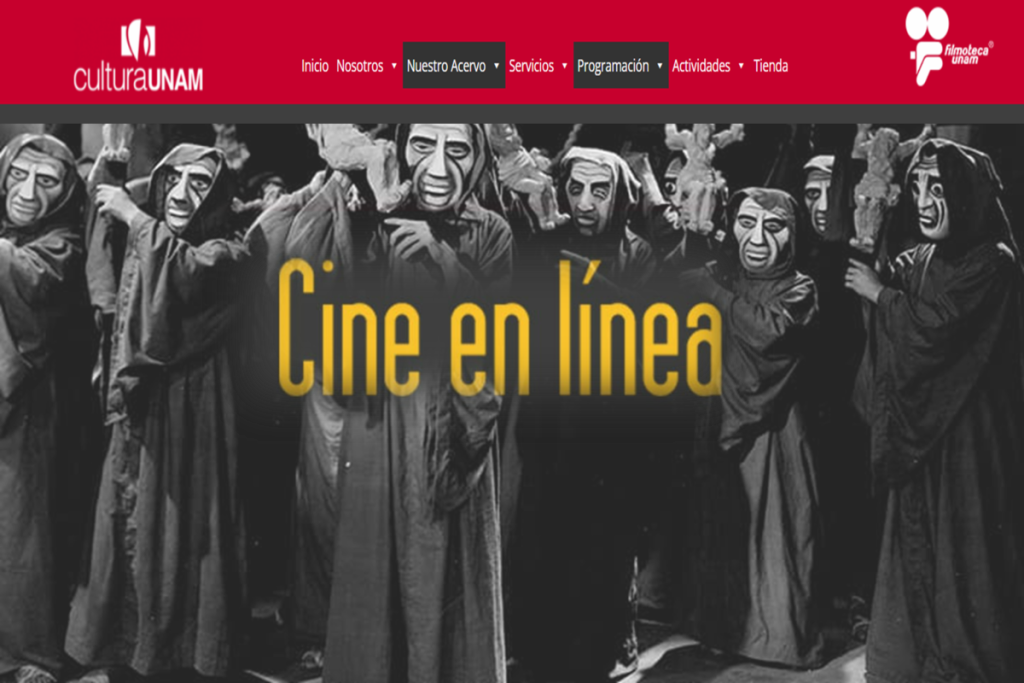 UNAM lanza su ‘Cine en línea’ que ofrece películas nacionales y documentales gratis