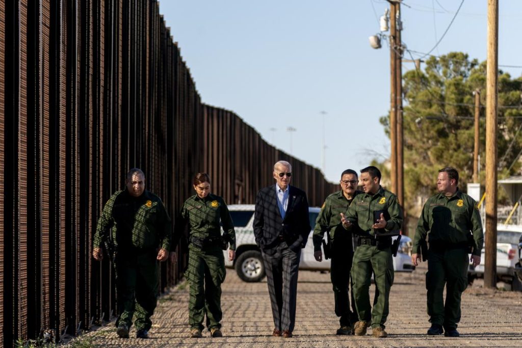 Biden pide 7.3 billones de dólares para contratar a agentes que cuiden la frontera