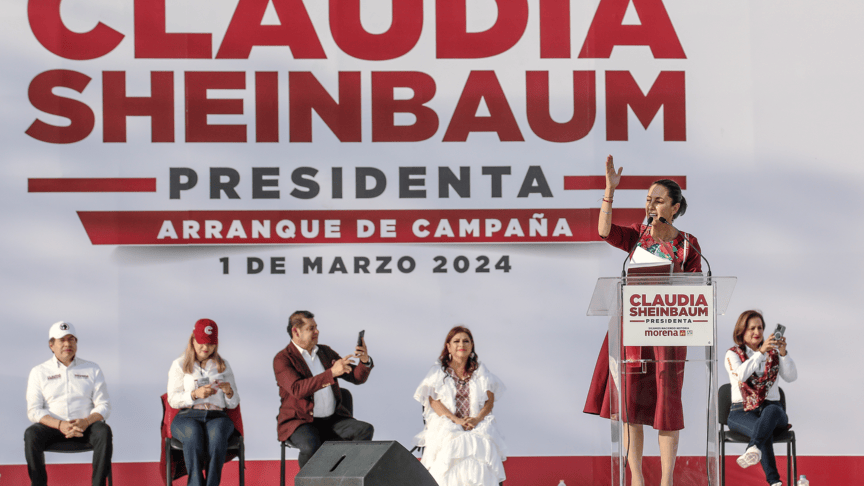 Claudia Sheinbaum busca visitar los 300 distritos electorales de los 32 estados del país a los largo de su campaña, ya ha visitado 78 municipios