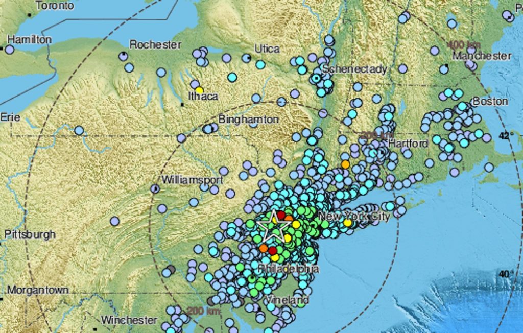 Sacude sismo de magnitud 4.7 a Nueva York