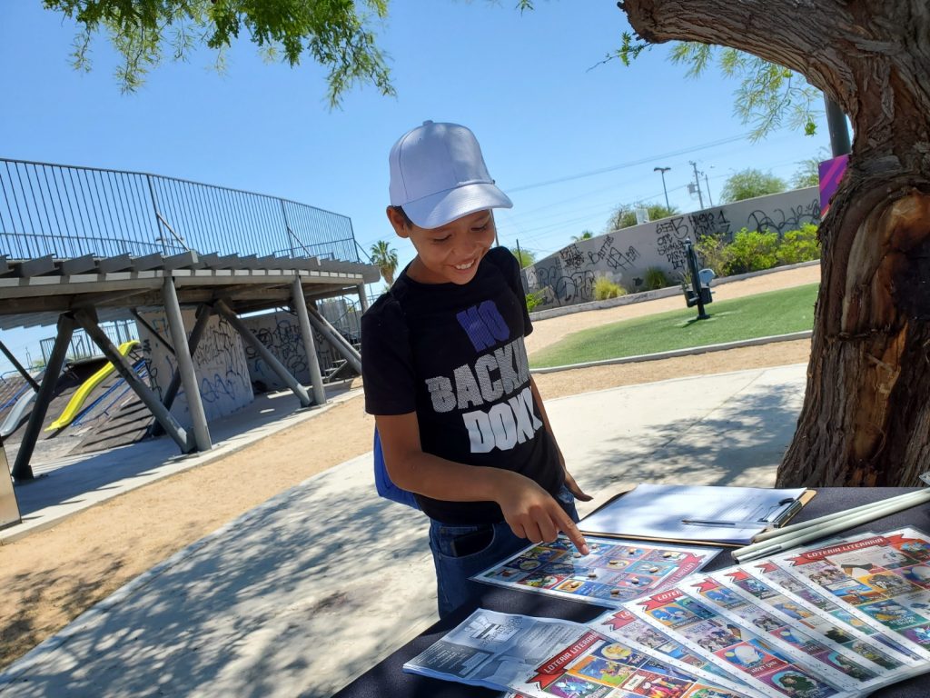 Literatura y diversión en parques de la ciudad