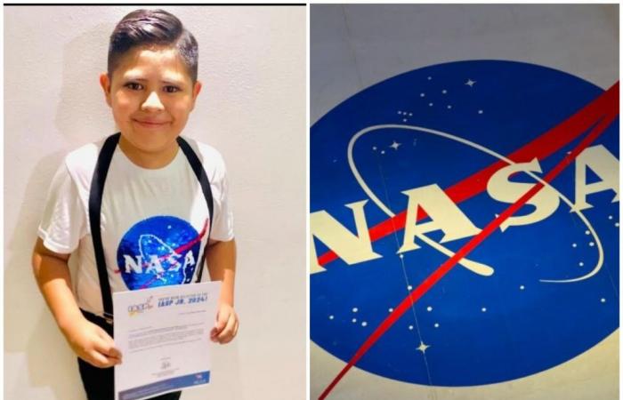 Kevin Sánchez, niño mexicano de 9 años con sobredotación intelectual fue seleccionado para programa junior de la NASA