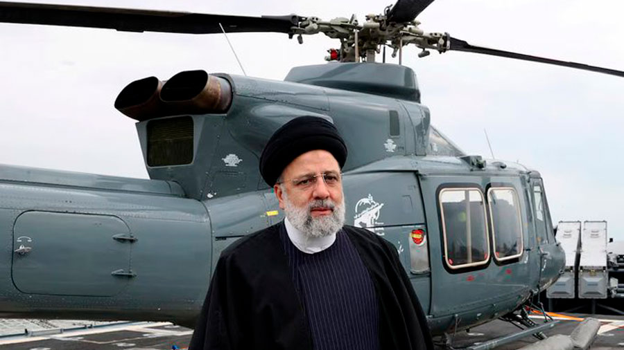 Localizan helicóptero en el que viajaba Ebrahim Raisí, el presidente de Irán