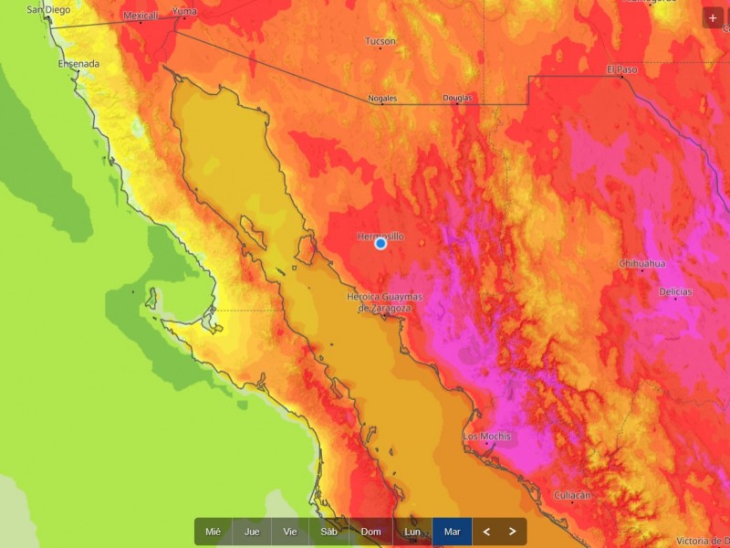 Tepache, Sonora rompe récord de alta temperatura en México con 52 grados Celsius