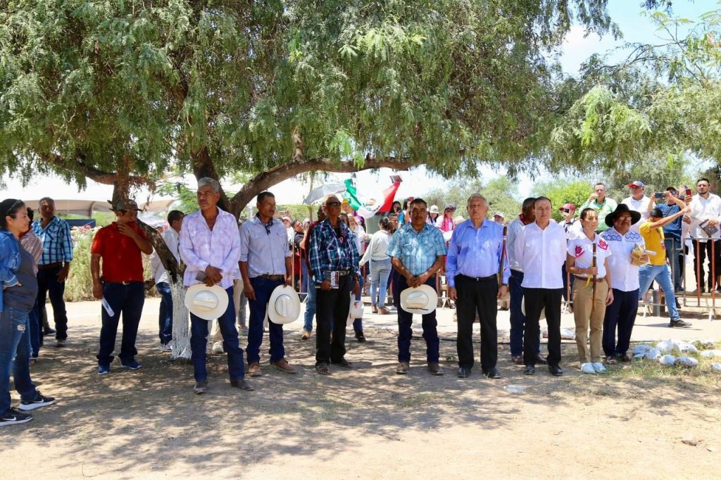 Cierran Gobernador Durazo, presidente López Obrador y presidenta electa Sheinbaum gira por Sonora con restitución histórica al pueblo Yaqui