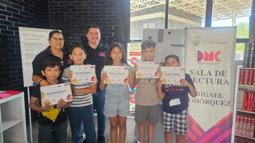 Clausura del Taller “Mis vacaciones en la Biblioteca” 