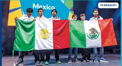 Delegación de seis estudiantes que representó a México en Olimpiada de Matemáticas gana una medalla de oro, dos de plata y dos de bronce