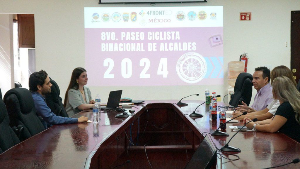 Inician preparativos para 8vo. Paseo Binacional Ciclista de Alcaldes 2024