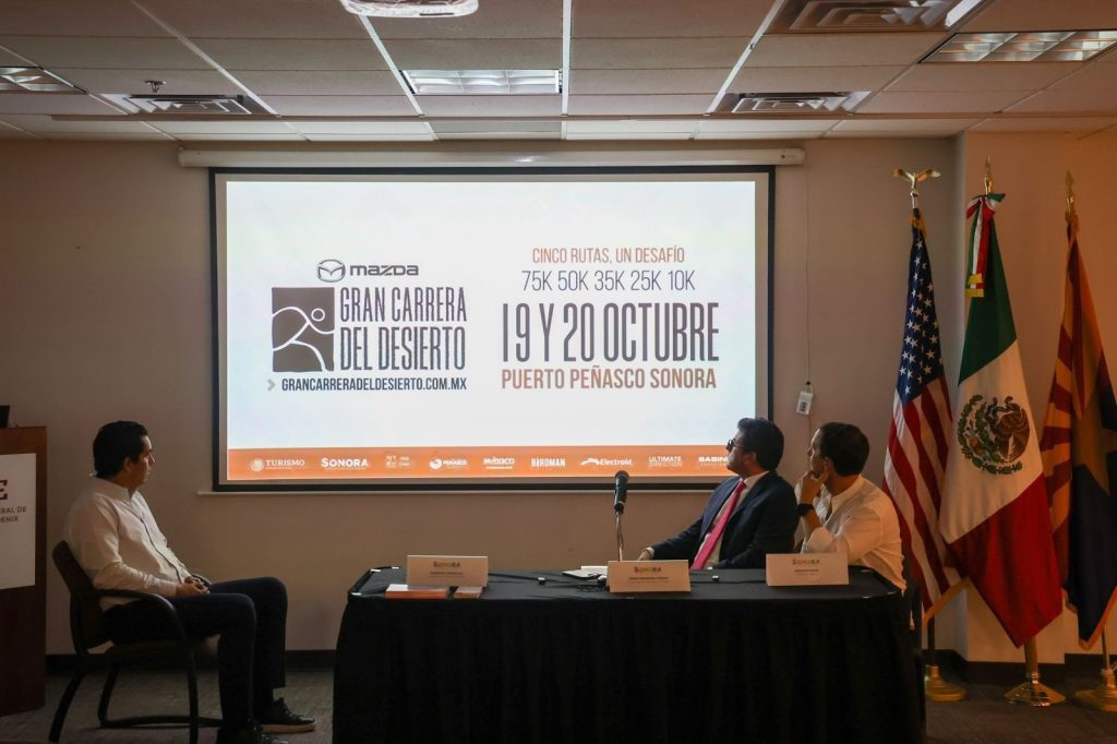 Presenta Gobierno de Sonora la Gran Carrera del Desierto 2024 en Arizona