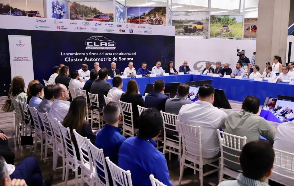 Impulsa Gobernador Durazo innovación y competitividad con nuevo Clúster Automotriz de Sonora