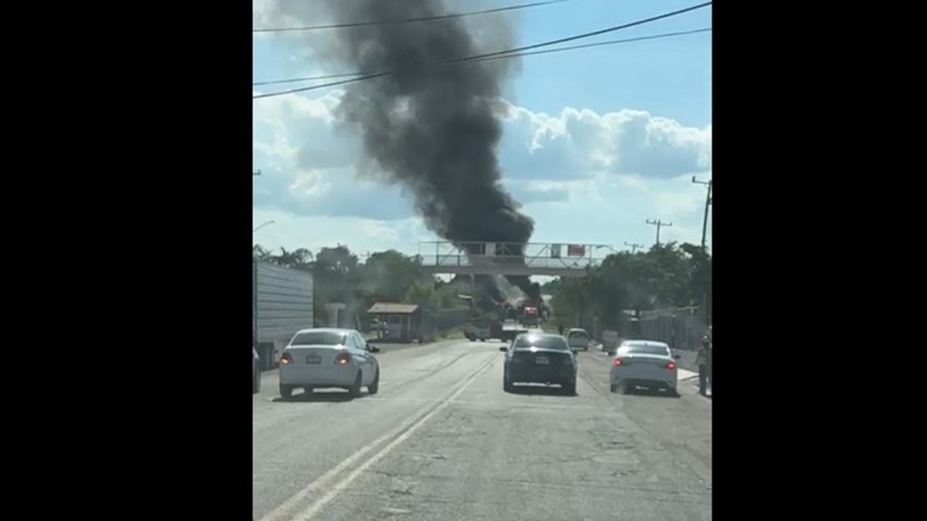 Reportan narcobloqueos en Jesús María, a unos 50 kilómetros al norte de Culiacán, Sinaloa