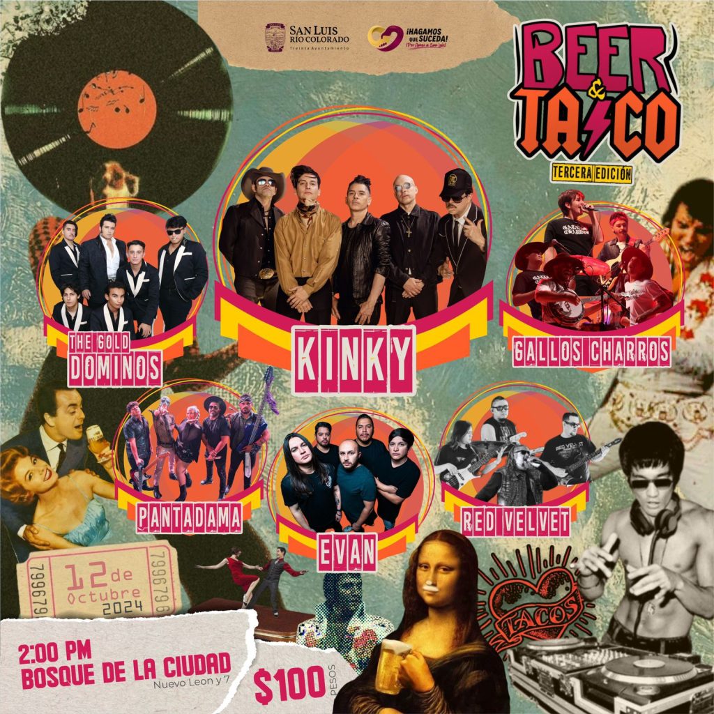 Kinky en el gran cierre del Beer N´ Taco Fest 2024