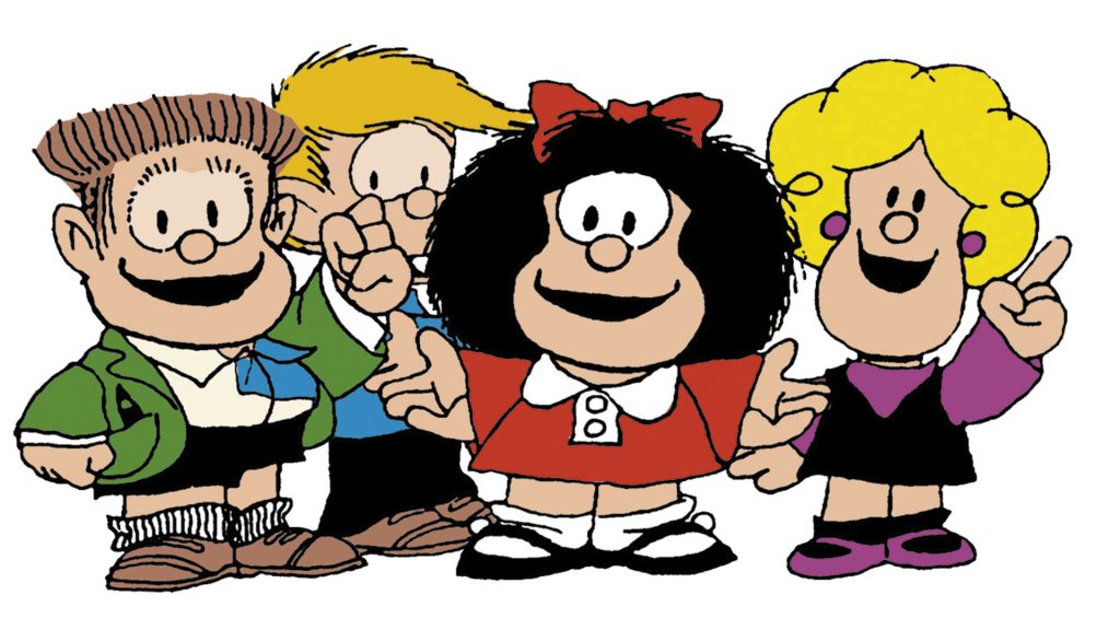 Mafalda cumple este domingo 60 años