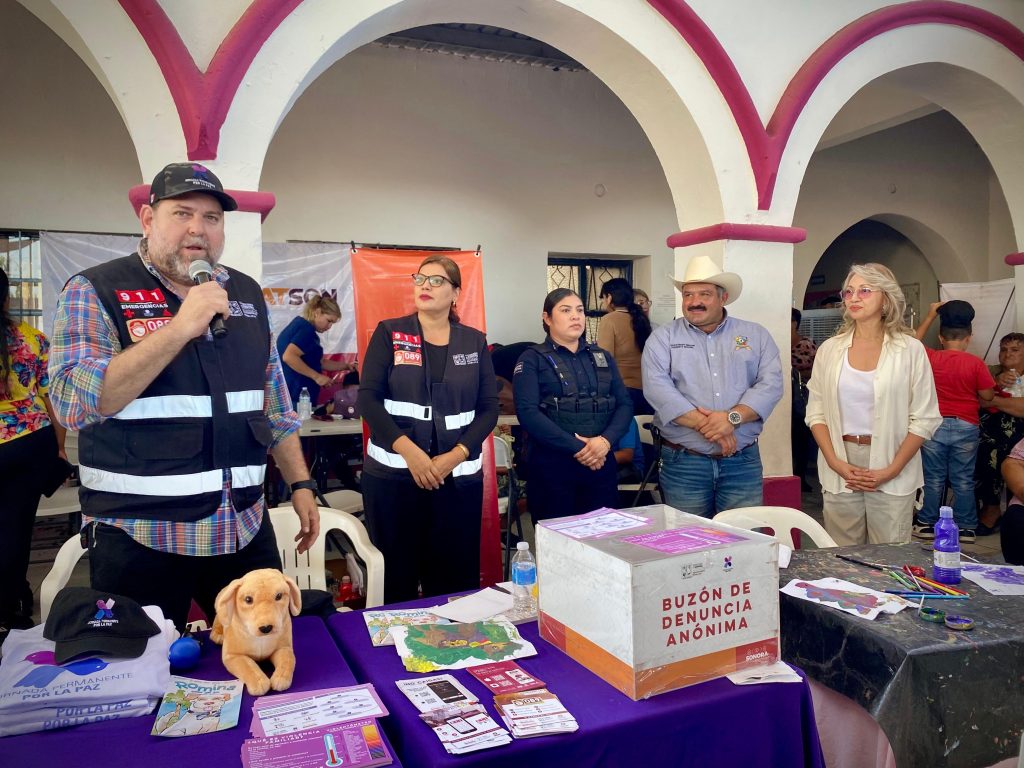 Realiza Gobierno de Sonora Jornada para el Bienestar y Justicia Social en Rosario Tesopaco