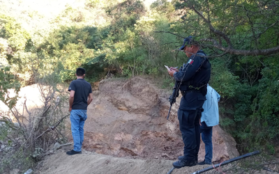 Derrumbe en mina de Badiraguato, Sinaloa; rescatan a una persona sin vida y cinco quedan atrapadas