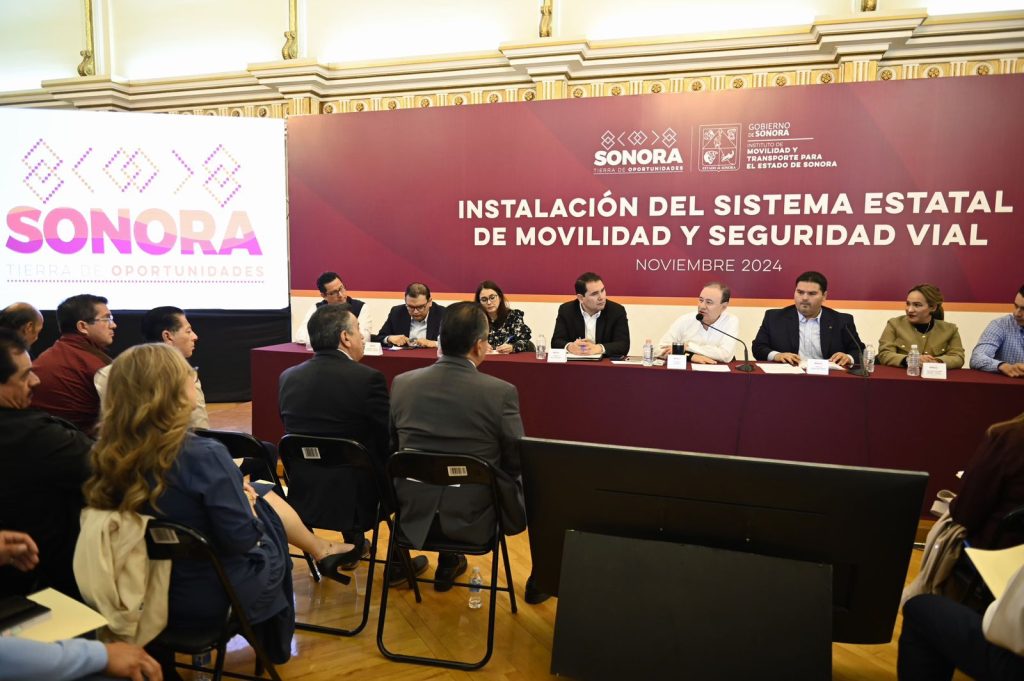 Gobernador Durazo crea primer modelo estatal para garantizar movilidad segura y eficiente