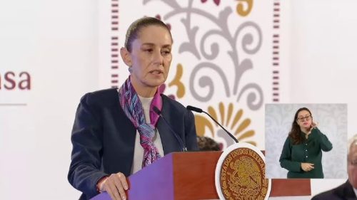 Claudia Sheinbaum insta a empresarios a “que se fabrique aquí lo que se pueda fabricar” para revertir importaciones chinas