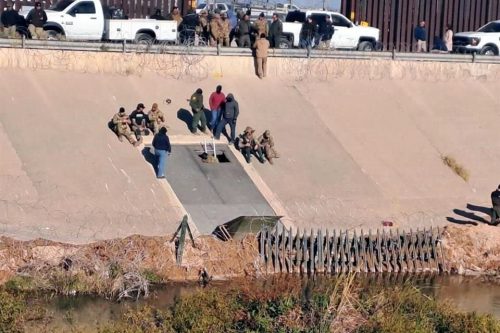 Hallan túnel en la frontera de México y Texas a la altura de la puerta 28 de Ciudad Juárez