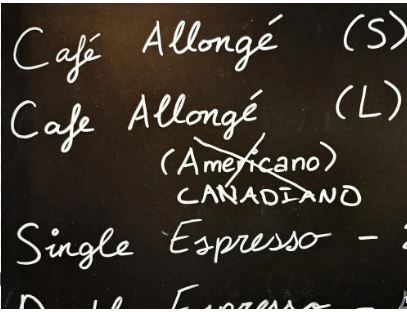 Algunas cafeterías canadienses cambian el nombre de café americano por “canadiano” en protesta por aranceles de Trump