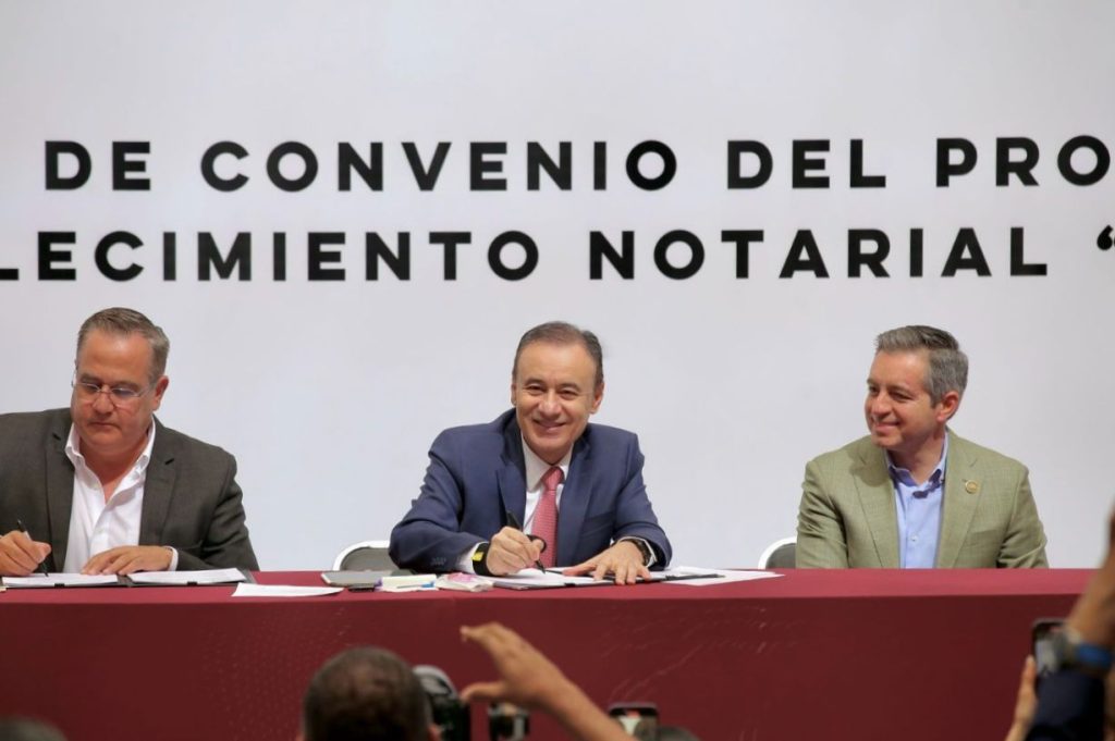 Gobernador Durazo logra descuentos notariales del 50% con Programa de Fortalecimiento Notarial